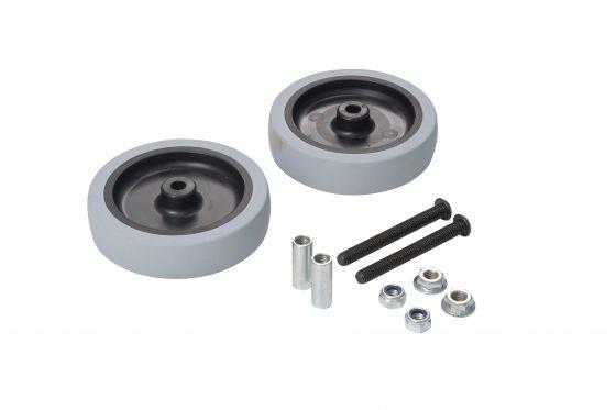 Gevelrollen voor ladder – set 2 stuks inclusief bevestigingsmateriaal